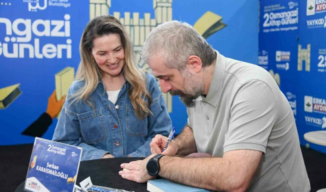 Edebiyatın kalbi Osmangazi’de atmaya devam ediyor Osmangazi Belediyesi tarafından düzenlenen Osmangazi Kitap Günleri, 8’inci gününde de