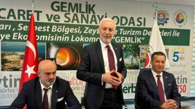 Gemlik Ticaret ve Sanayi Odası’nın oluşan yeni meclisi yönetim kurulunu