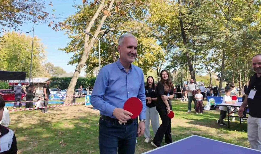 İnegöl Belediyesi tarafından düzenlenen 2. Spor Şenliği, yüzlerce çocuk ve