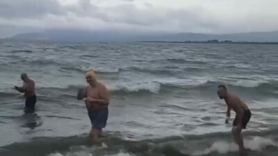 Bursa ve ilçelerinde etkisini sürdüren soğuk ve yağışlı hava İznik