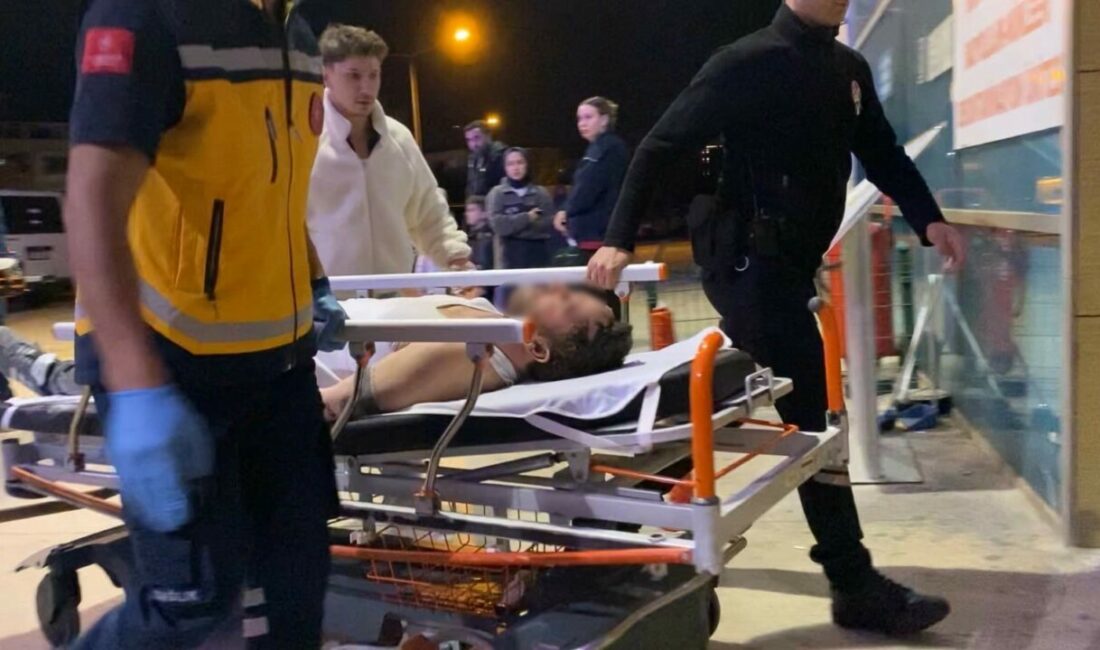 Bursa’nın İnegöl ilçesinde bir kafeteryada ısıtıcının bir anda harlayarak alev