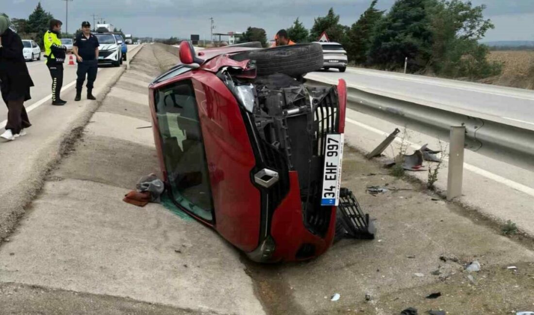 Karacabey-Bandırma yolunda otomobil kanala uçtu: 1 yaralı Karacabey-Bandırma yolunda otomobil kanala uçtu bir kişi yaralandı. Edinilen bilgiye