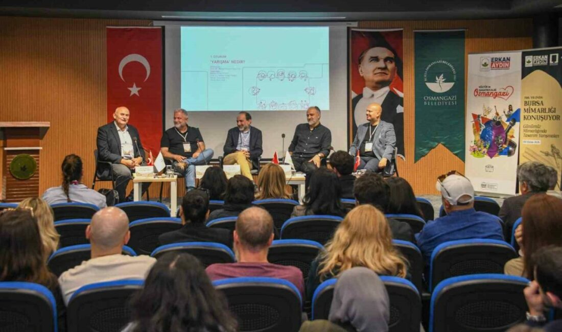 Mimari Tasarım Yarışmaları Osmangazi’de konuşuldu Osmangazi Belediyesi’nin “700. Yılında Bursa Mimarlığı Konuşuyor” programı çerçevesinde gün