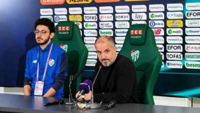 Bursaspor Teknik Direktörü Mustafa Er, Bandırmaspor, maçının ardından yaptığı açıklamada,