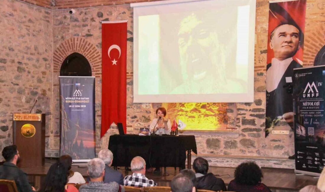 Osmangazi’de mitolojiden antik tatlara uzanan kültür yolculuğu Osmangazi Belediyesi’nin ev sahipliğinde düzenlenen 4. Mitoloji Film Haftası, söyleşiler