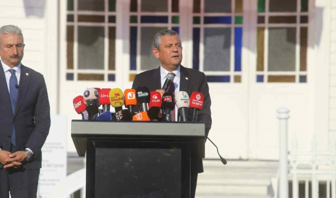 Yeni Parti Genel Başkanı Özgür Özel, Mudanya Mütarekesi’nin 104’üncü yıl