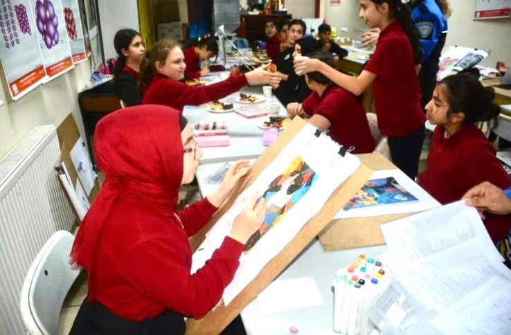 Bursa İl Emniyet Müdürlüğü Toplum Destekli Polislik Şube Müdürlüğünce çocukların