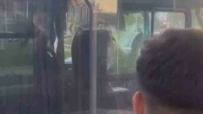 Bursa’da özel halk otobüsü şoförü ile minibüs şoförü arasında yol