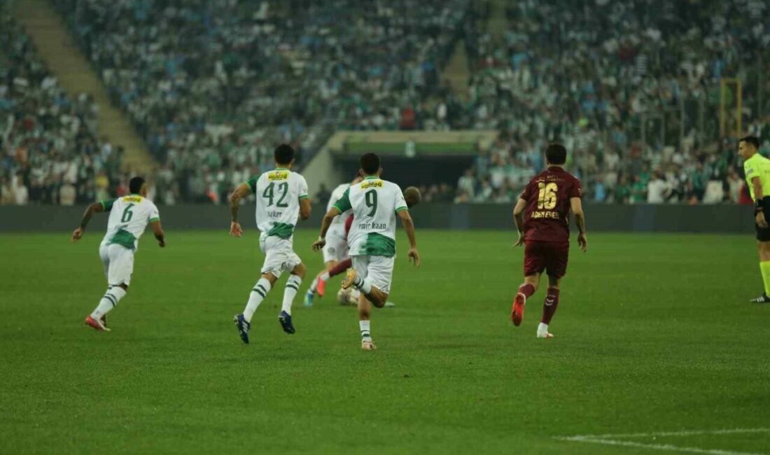 Trendyol 1. Lig: Bursaspor: 1 – Mardin 1969 Spor: 2 Trendyol 1. Lig’in 9. haftasında Bursaspor, sahasında karşılaştığı Mardin 1969