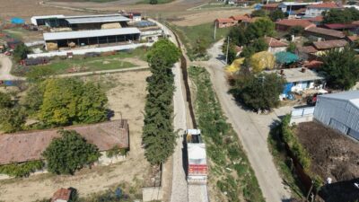 Bursa Büyükşehir Belediyesi, ulaşım ağını güçlendirme çalışmaları kapsamında Yenişehir ilçesinde